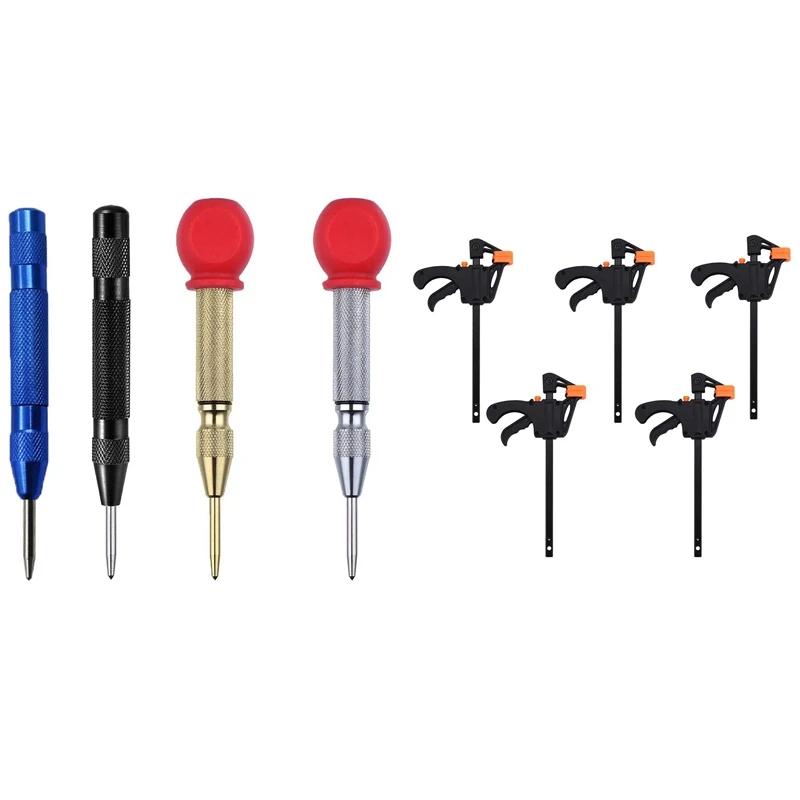 5 шт. F образные зажимы 4 дюймовый зажим набор ручных инструментов сделай сам и