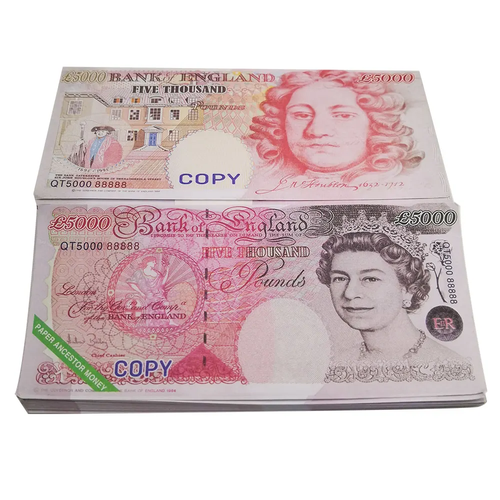 Фунт GBP деньги Joss бумага предок день рождения небеса подарок Hell банкнота Prop