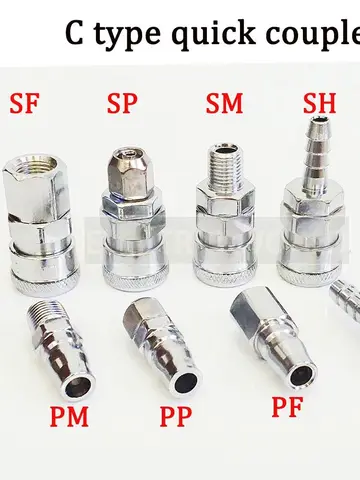 Пневматические быстросъемные фитинги PY and PW series