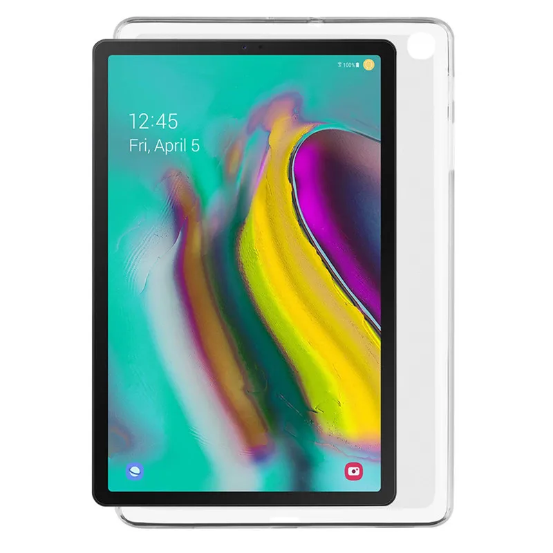 Прозрачный чехол для Samsung Galaxy Tab A 8 2019 дюйма 0 телефонные чехлы T295 мягкий из ТПУ