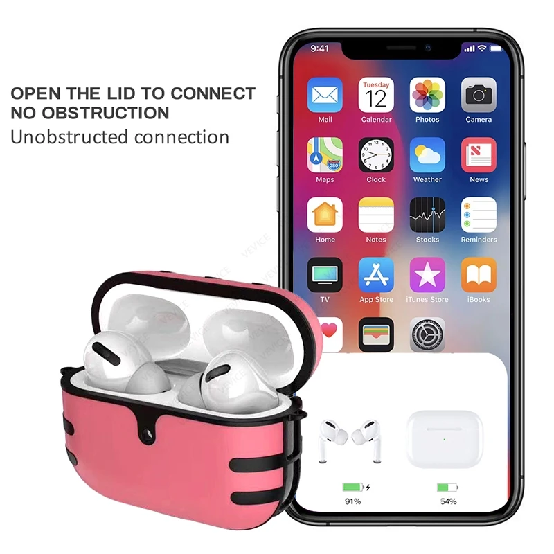 

Wireless Earphone Cover For Airpods Pro Case TPU+PC Funda For Apple Airpods Pro 3 Ultra-thin Shockproof Coque For Airpods 3 Case