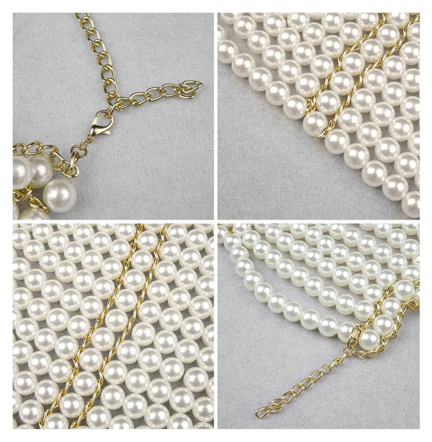 

Pearl 2020 New Top O-Neck Trendy Handmade Designer Gorgeous Celebrity Party Night Club Elegant Outfit Shawl Vestidos Dobbanmbd