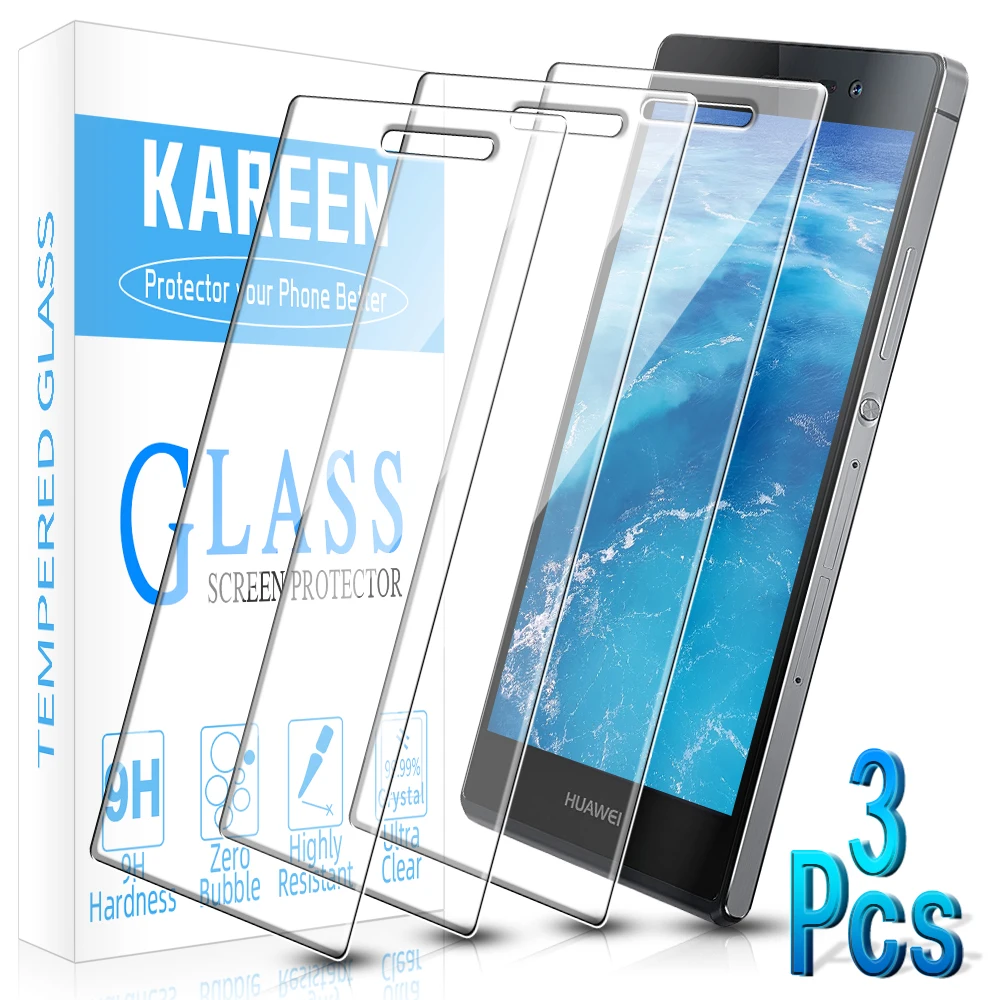 Защитное стекло закаленное для Huawei Y8P Y6 Y7 Y5 P7 P9 P10 Plus 20i 8C 2015 2017 2018 2019 защитная пленка