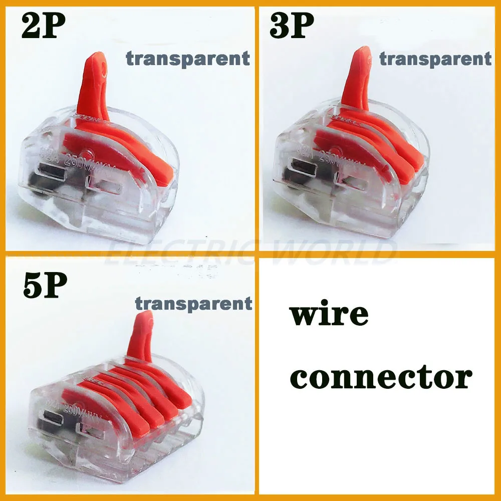 Провод питания Connecto 30 шт. Быстрый провод разъема синего цвета универсальный