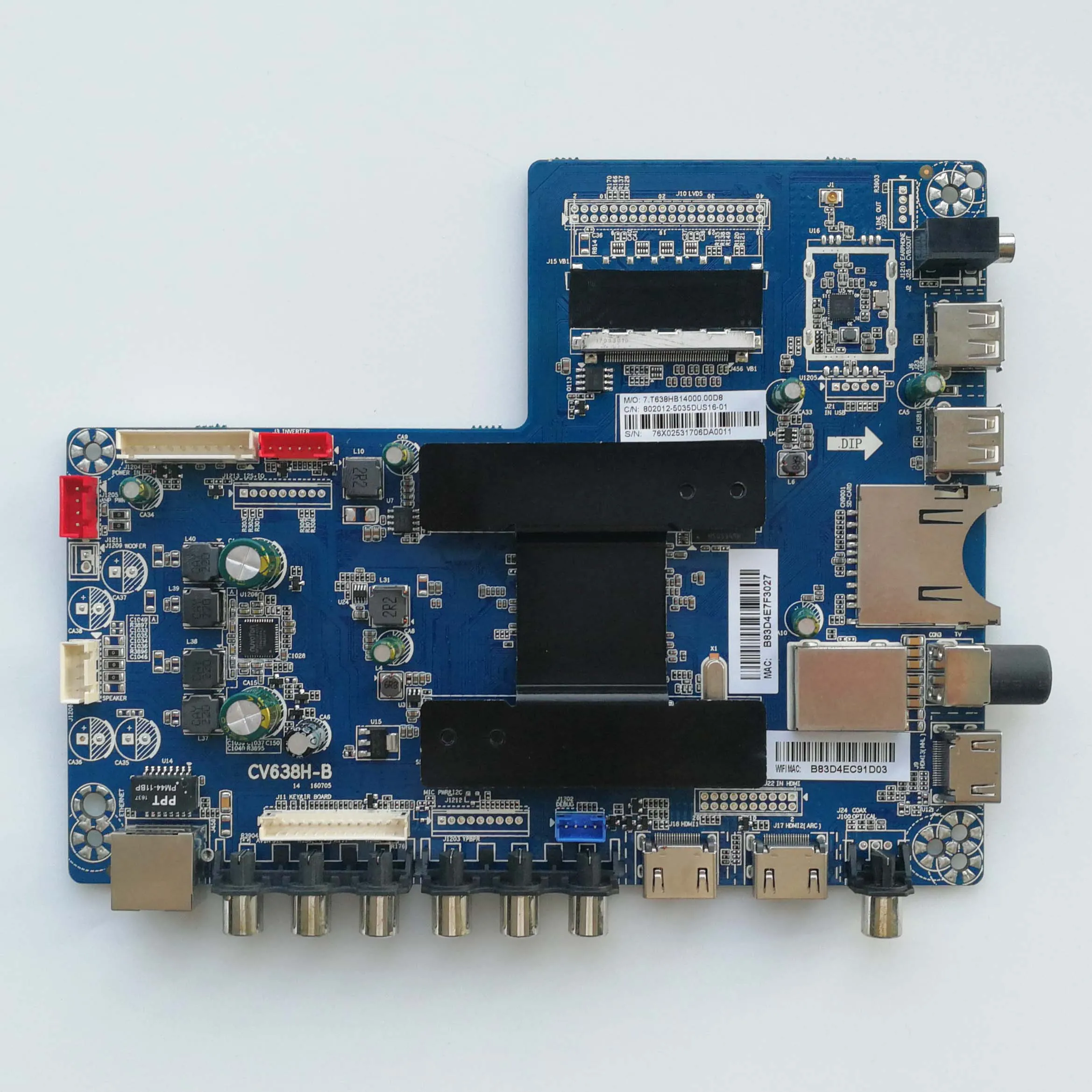 M65S материнская плата LCD TV CV638H - B экран VUC655FLV0. 2 f |