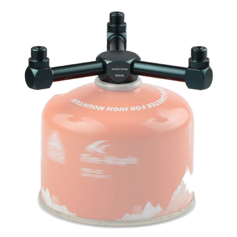 Кемпинг печь сплиттер Lindal клапан пропан бак адаптер для наружного газа плита