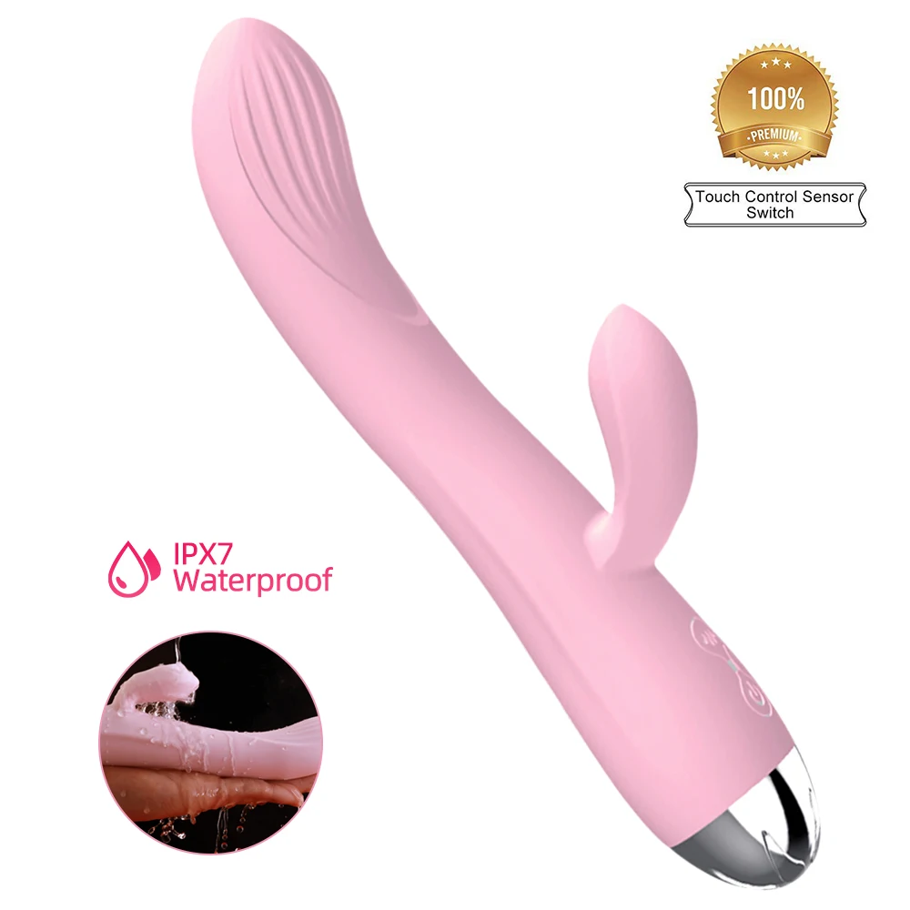 Фаллоимитатор для точки G с USB зарядкой вибратор кролик женщин двойная вибрация