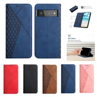 coque on for google pixel 6 pro case luxury flip leather wallet shockproof phone bags cover for pixel 6 card slots bracket shell