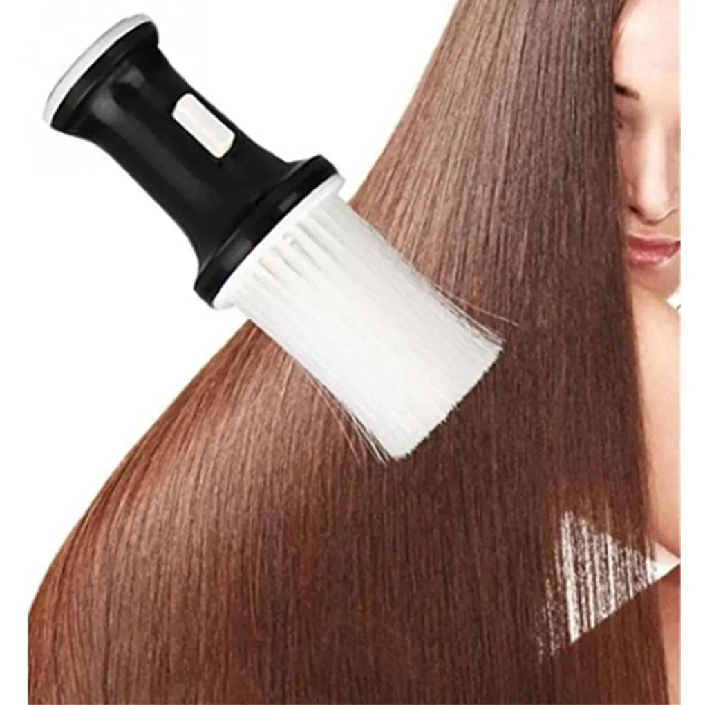 

Fiber Hair Brush for Barber Salon DIY Hair Beauty Brushes Plastic Handle Dyeing Tool