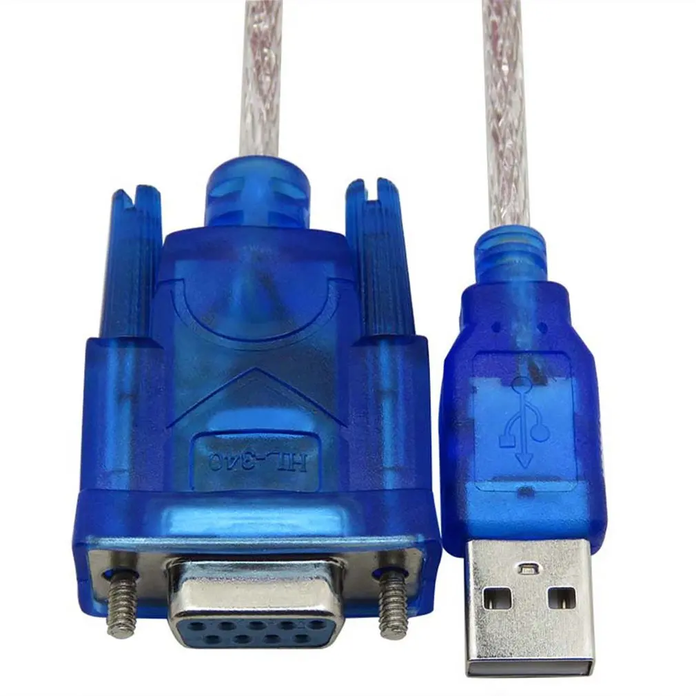 Кабель-адаптер USB2.0-RS232 с USB на DB9 гнездовой для кассового принтера этикеток
