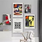 Современная Абстрактная живопись Цвет шт панно настенные холст для живописи художественные плакаты и принты для салон кафе гостиной, бесплатная доставка, домашний декор