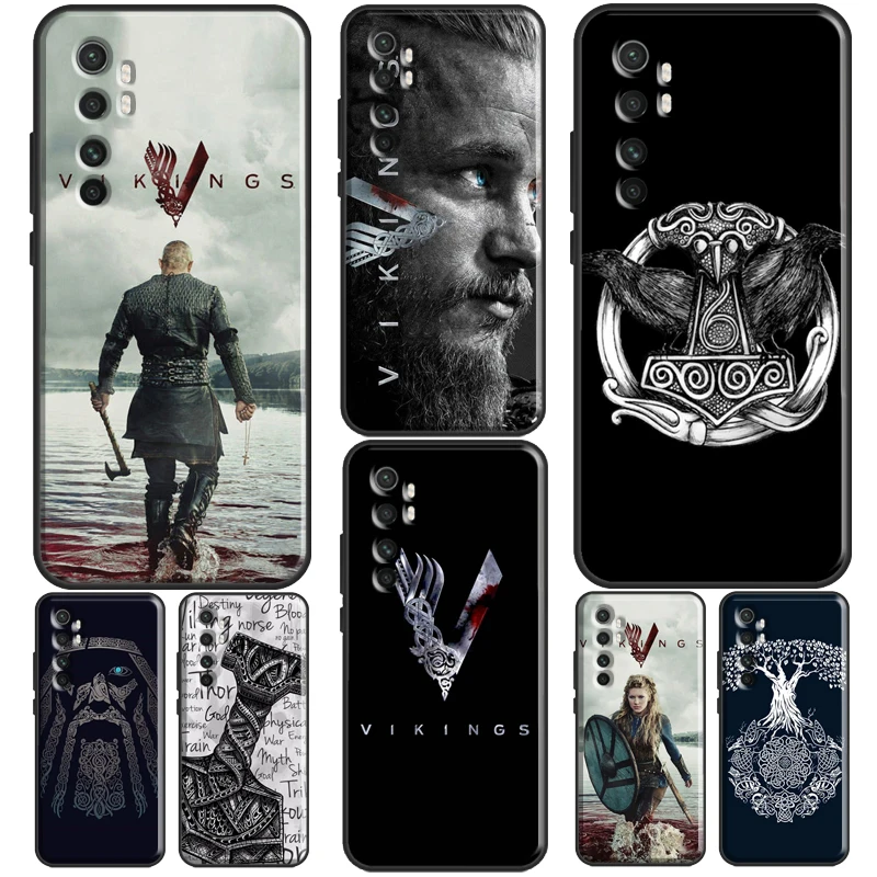 Чехол для ТВ-сериала Vikings Hammer POCO F3 F1 F2 M3 M4 X3 GT X4 Pro чехол Xiaomi Mi 11 Lite Ultra 12 11T | Мобильные