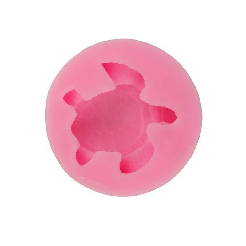 

3D Turtle Silicone Fondant Mold Chocolate Polymer Clay Mould Creative Baking Mold Kitchen Tools