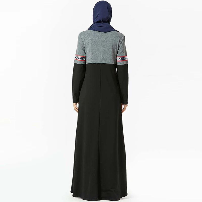 

Muslim Dress Dubai Arab Fashion Sweater Have Pocket Print Islamic Turkey Dress Middle East Maxi Skirt Moroccan Pakistan Kimono