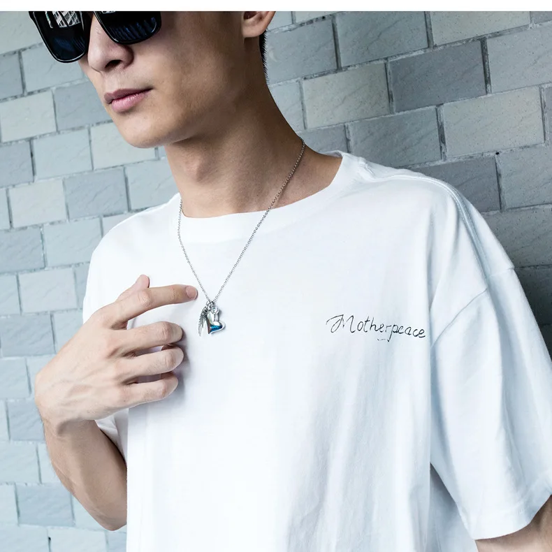 В форме сердца pet урна коробка Подвеска в виде бутылочки парфюма роскошные