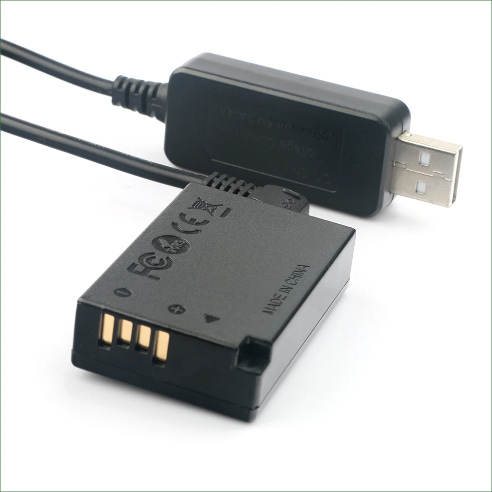 5V USB TO LP E17 LPE17 ACK-E17 DR-E17 Dummy Battery&DC Power Bank USB Cable for Canon EOS M3 M5 M6 M6 Mark2 ii ACKE17