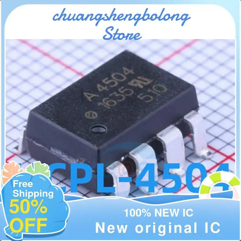 

10-200 шт. Φ HCPL4504 A4504 новый оригинальный IC
