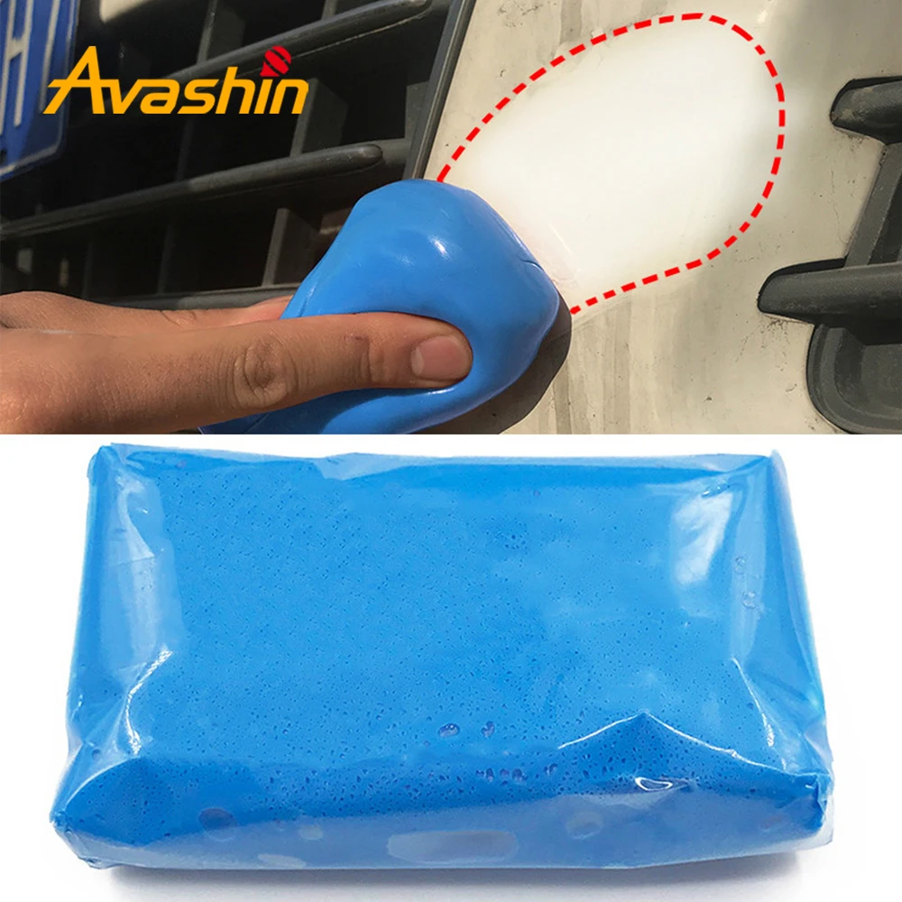 

100g Car Clean Clay-Bar Washing Mud Auto Detailing Truck Vehicle Care Cleaning Tools Beauty Clay Remove Iron Powder Flying Paint