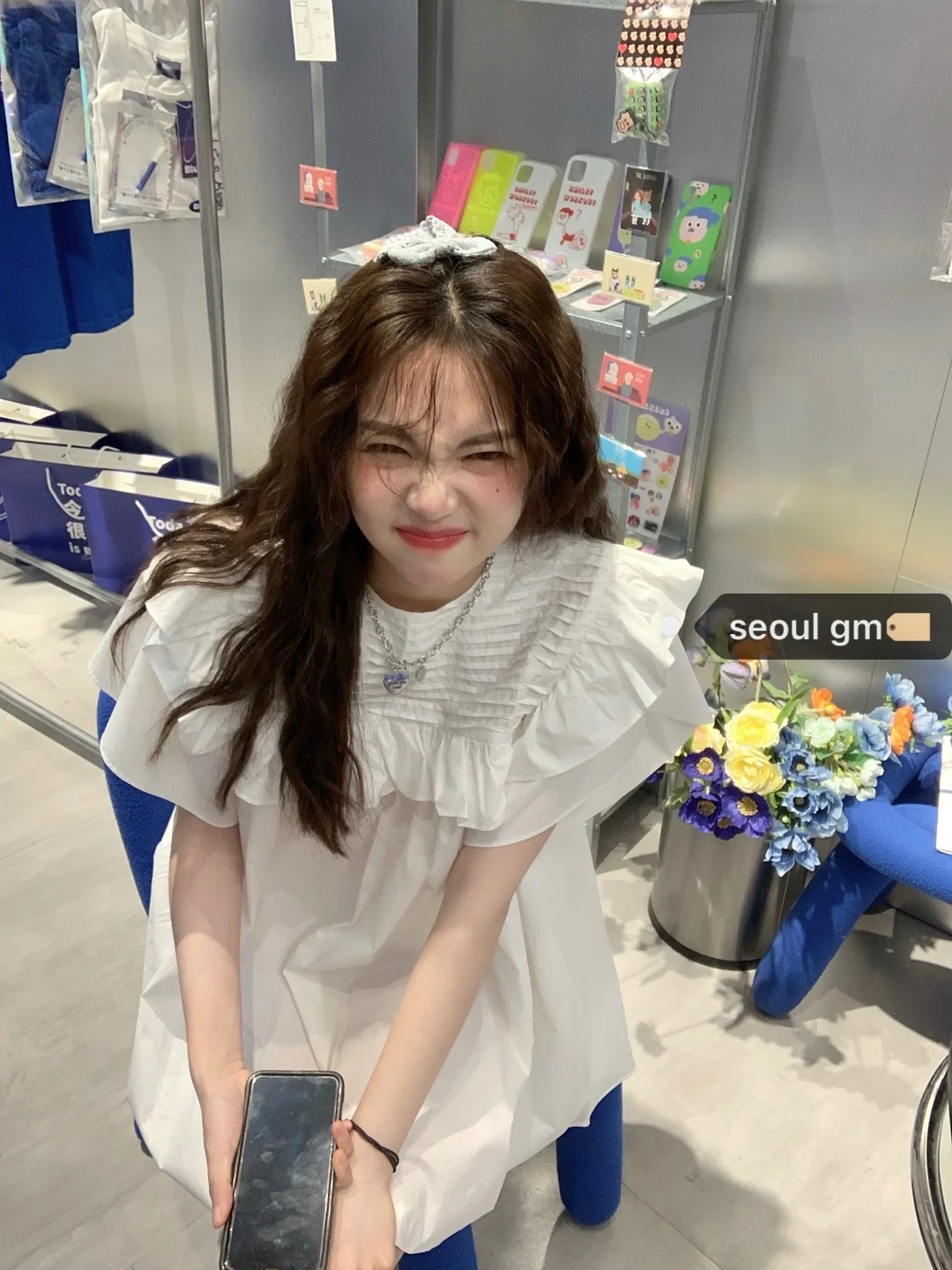 Чистая и чистая одежда Корейская милая маленькая свободная кукла в иностранном