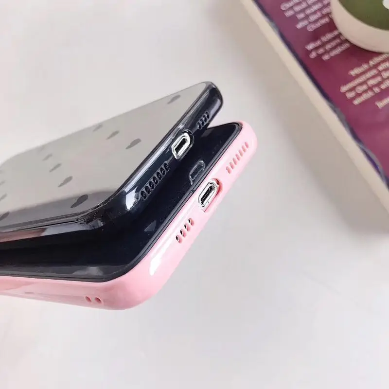 Корейский зеркальный чехол для Iphone 11 Pro Max 7 8 6S Plus Xr Xs ударопрочный Блестящий