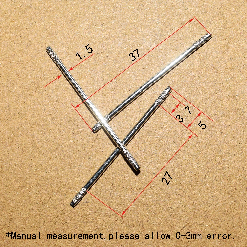 10/100 шт. 1 5x37 мм накатанный вал с двумя концами/Радиоуправляемый автомобиль робот