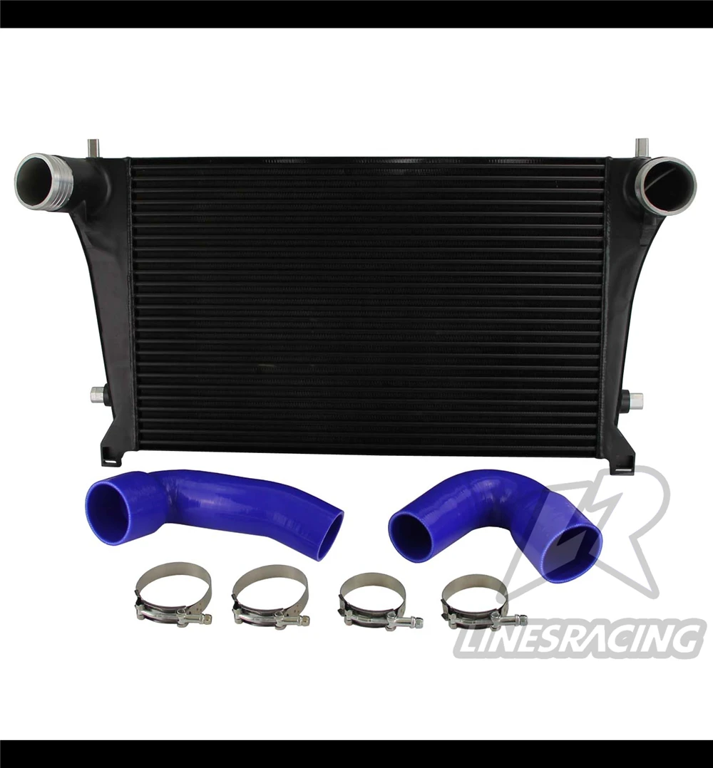 

70MM Competition Intercooler Fit For MK7 GTI Golf R VAG 1.8T 2.0T 8V A3 S3 Inlets