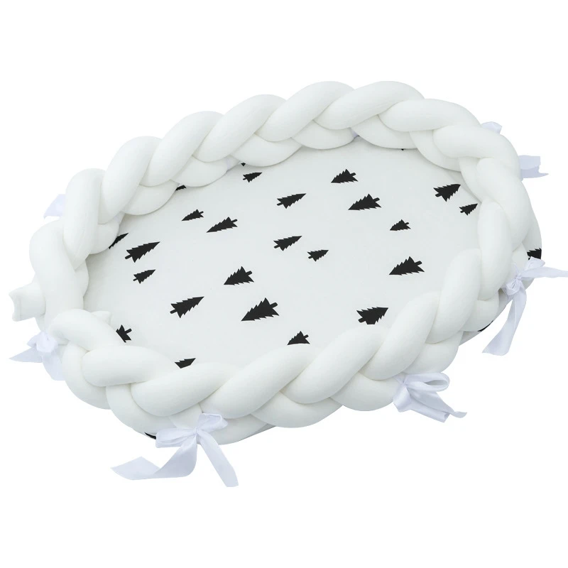 Детское гнездо с принтом хлопок бионическая кровать детская кроватка завязанный