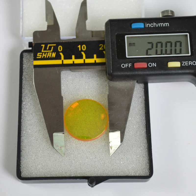 

(Promotion) Lowest Price High Quality Mactron ZnSe PVD Laser Lens 20mm Dia Focus Lens for Co2 Laser Engraving Cutiing Machine