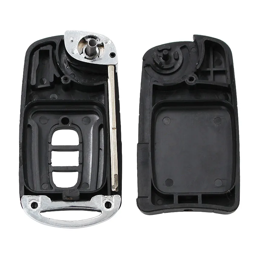 3 кнопки флип складной пульт дистанционного ключа оболочки для Chevrolet Captiva с