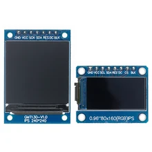 TFT дисплей 0 96/1 3 1 44 дюймов IPS 7P SPI HD 65K полноцветный ЖК модуль ST7735