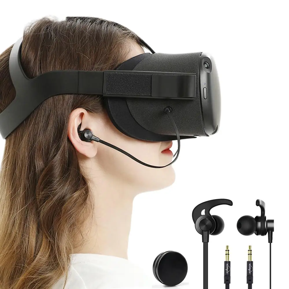 Наушники вкладыши совместимые с Oculus Quest VR гарнитура коробкой для хранения