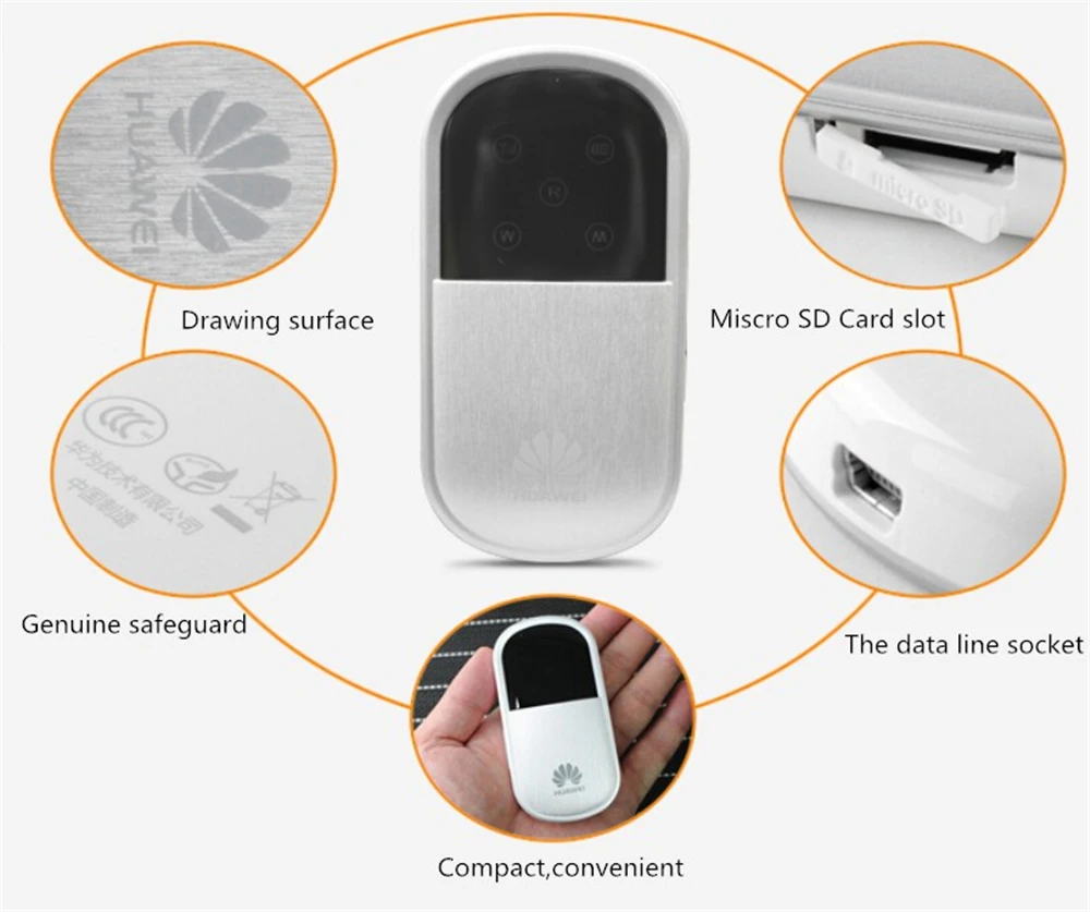 Разблокированный Мобильный маршрутизатор HUAWEI E5830 3g 7,2 Мбит/с WiFi 3g Модем Мобильный точка доступа карман с слотом для sim-карты