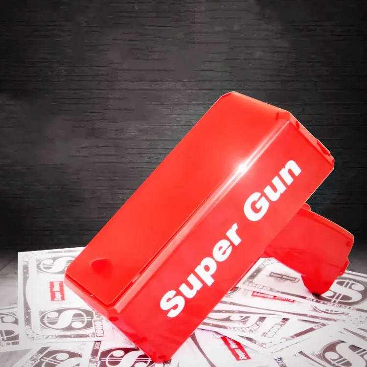 Make It Rain пистолет для денег красная модная игрушка рождественский подарок игрушки