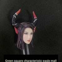 in stock 16 horns sister female dark knight head carving head f 12 action figure