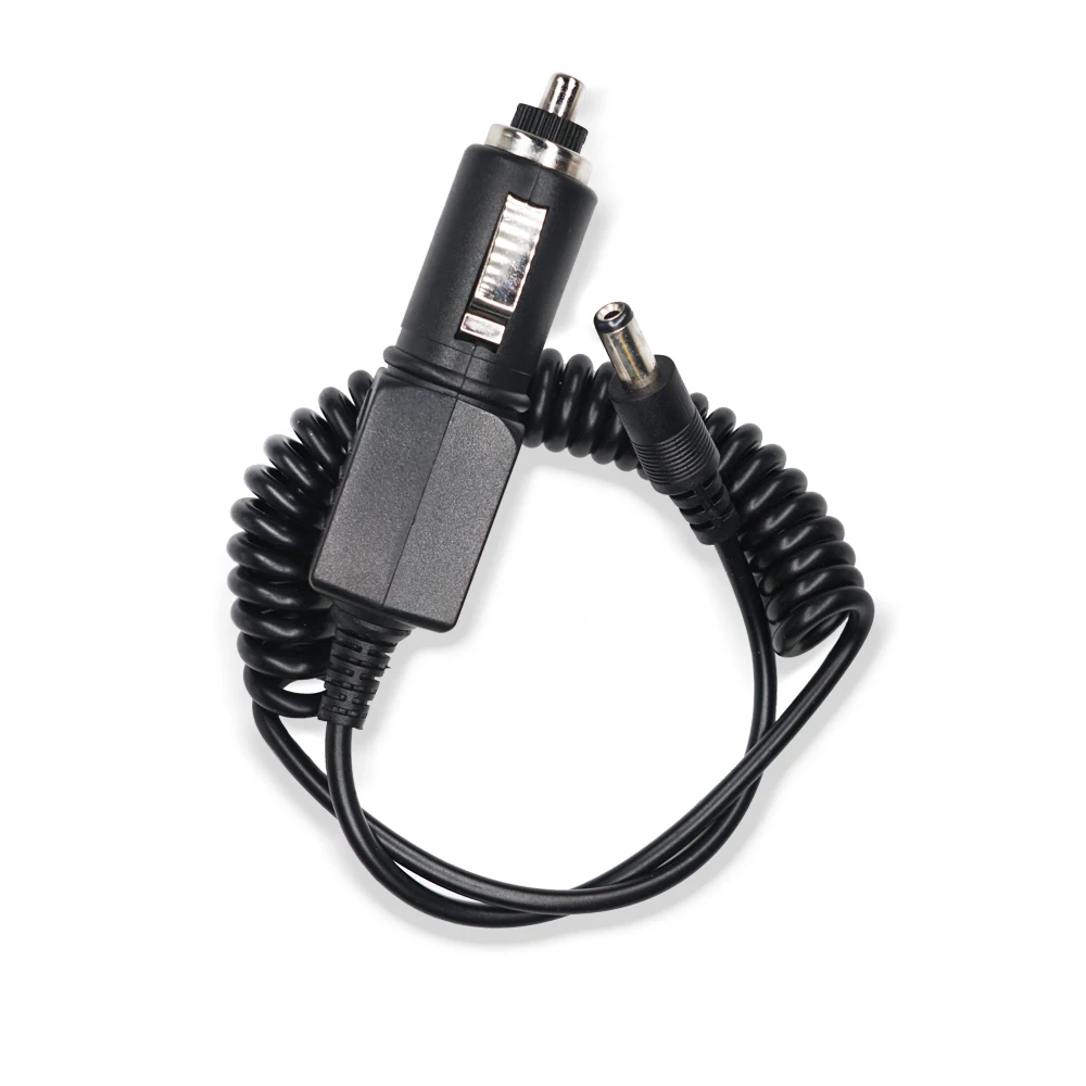 baofeng 12v dc car charger cable line for baofeng uv 82 uv82 uv5r uv82 uv 5r pro dm 1701 dm 1702 walkie talkie accessories free global shipping