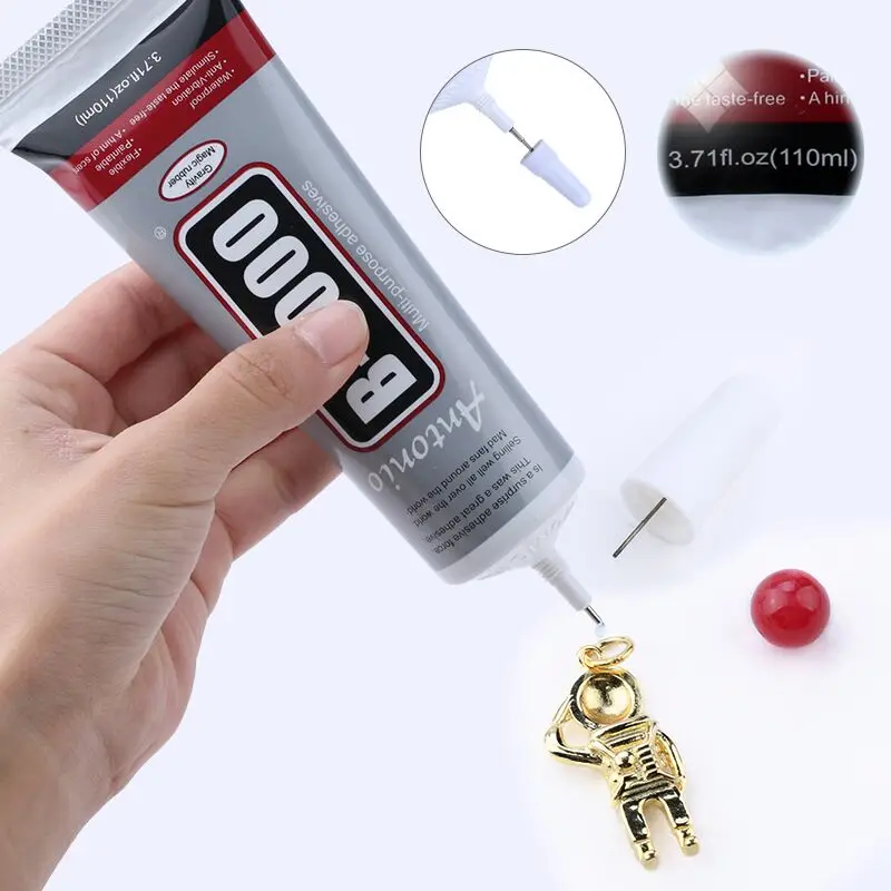 110ML Jewelry Cold Glue B7000 Rhinestone Glass Mobile Phone Metal Epoxy Resin Super B7000 Glue Sealant For Jewelry