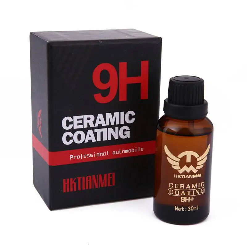Керамическое покрытие для автомобиля 9H водостойкая гидрофобная нано керамика
