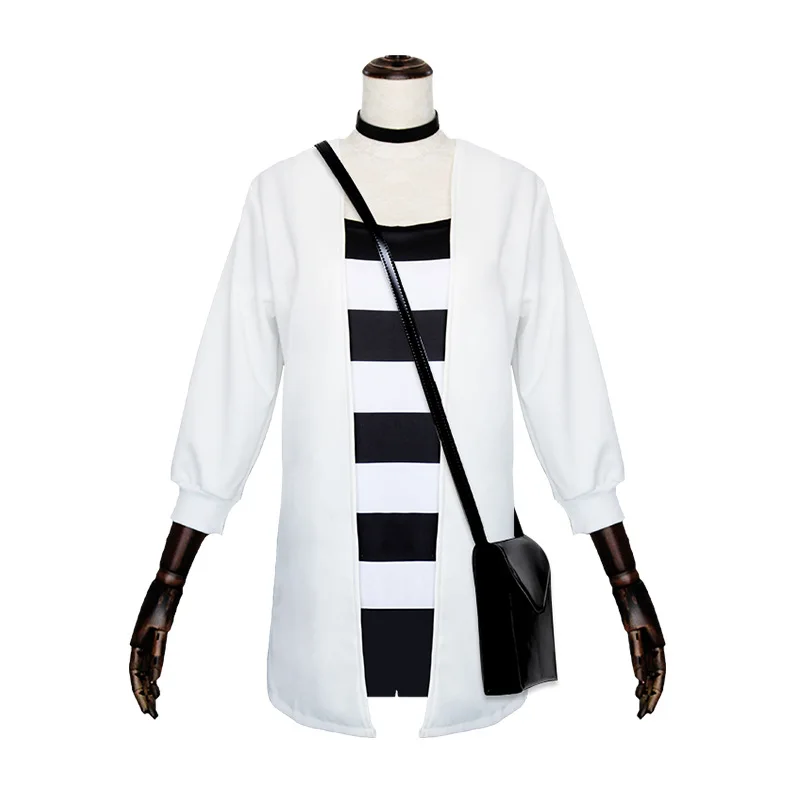 Японская игра ангелы смерти женщины Аниме Косплей Костюм Девушки Рейчел Гарднер