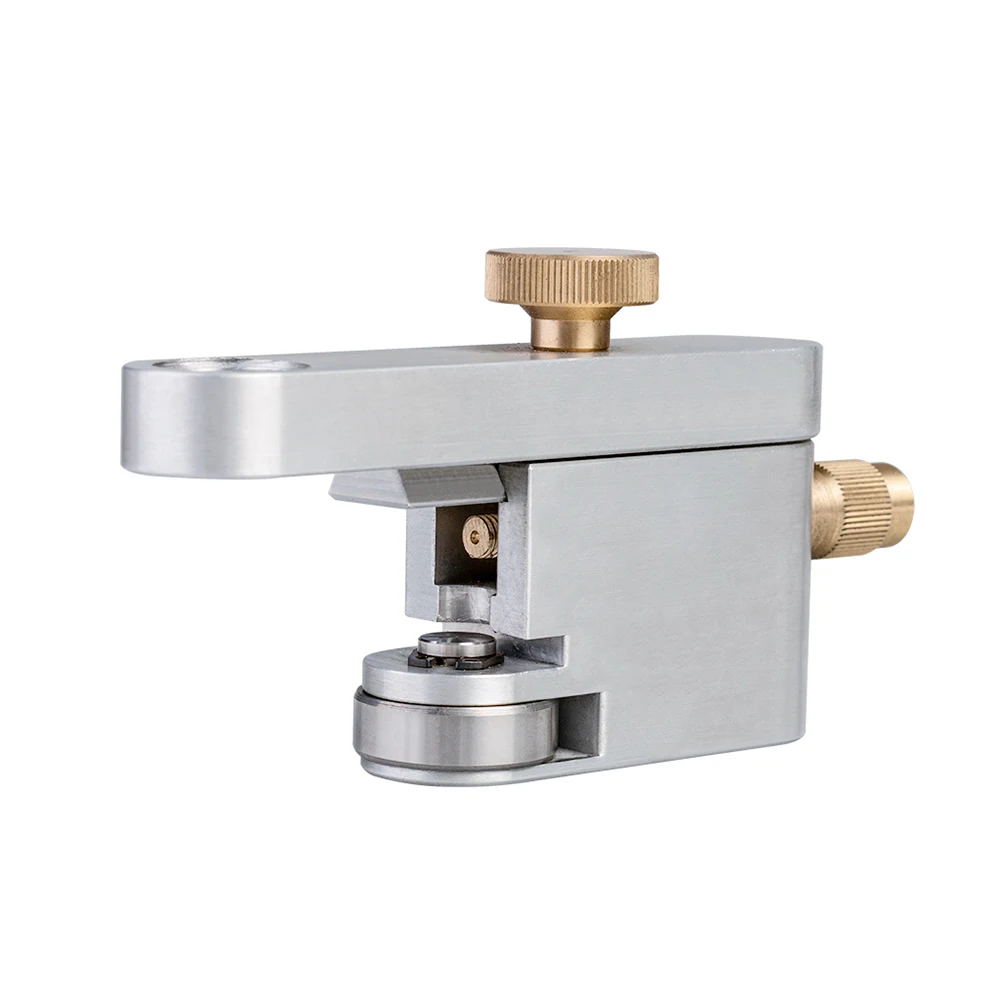 

Violin Purfling Groover Jig Edge Soundhole Router Guide Tool with Adjustable Screw