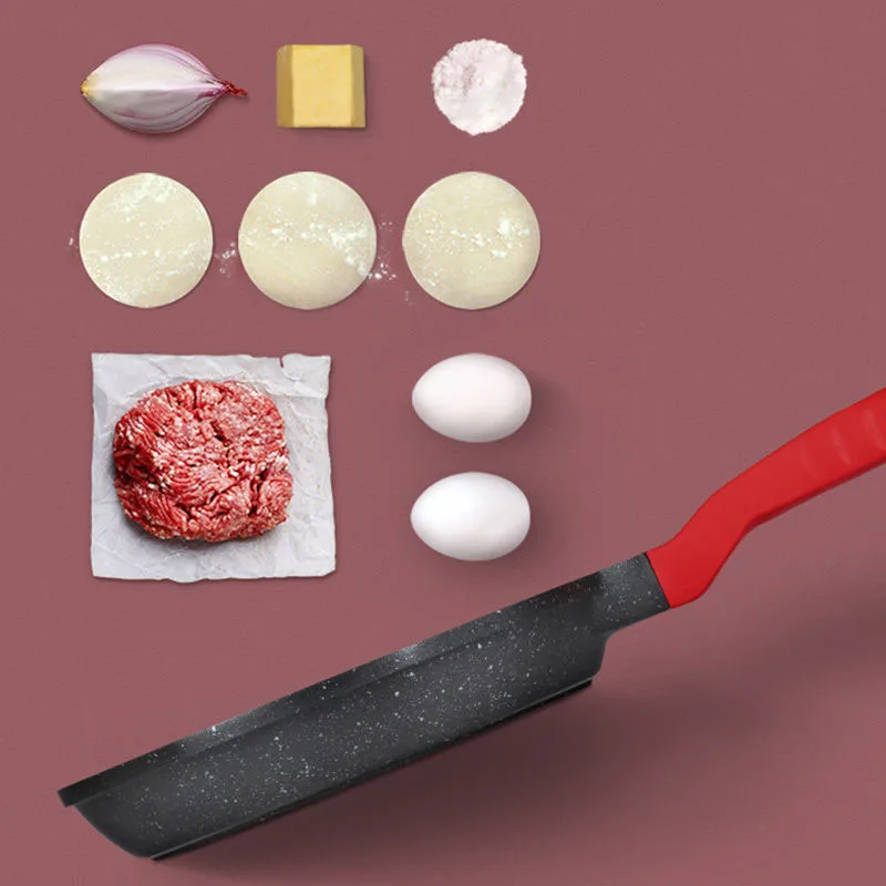 Маленькая сковорода антипригарная для стейка Мини Сковородка омлета