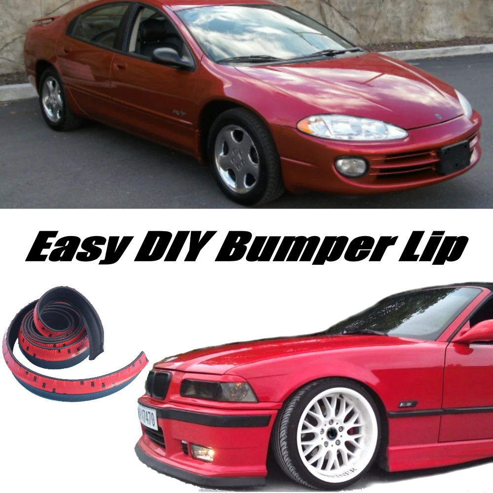

Дефлектор губ бампера для Dodge Intrepid юбка переднего спойлера для тюнинга автомобиля, комплект кузова/полосы