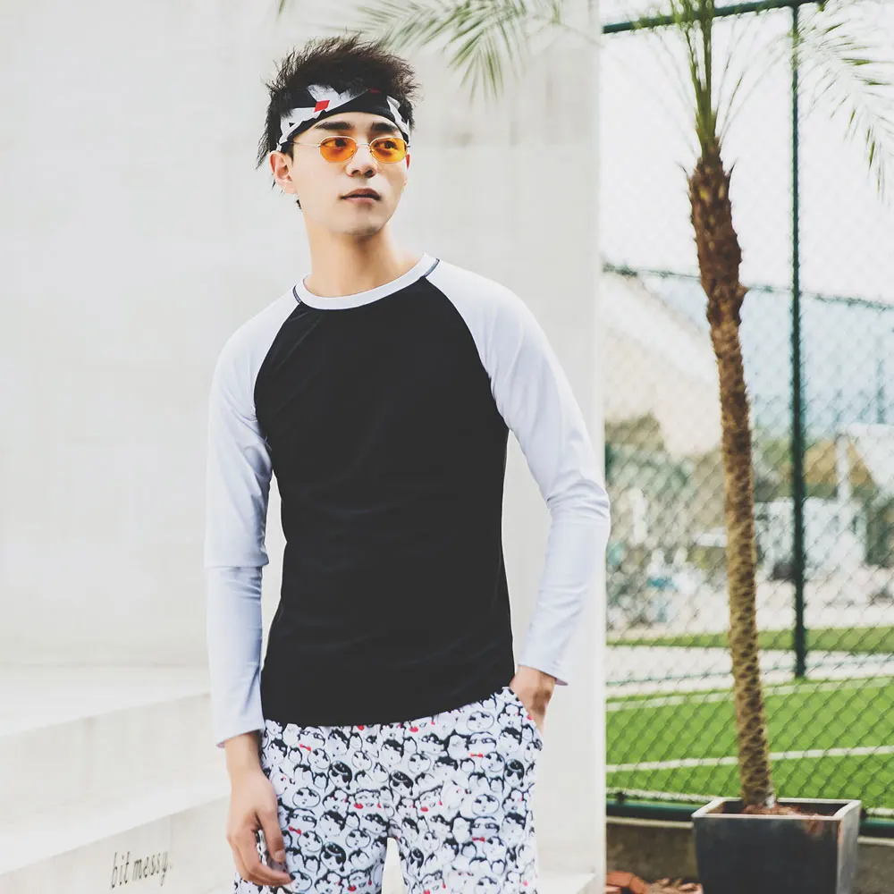 Мужской Комплект из 3 х предметов рубашка с длинным рукавом и молнией спереди