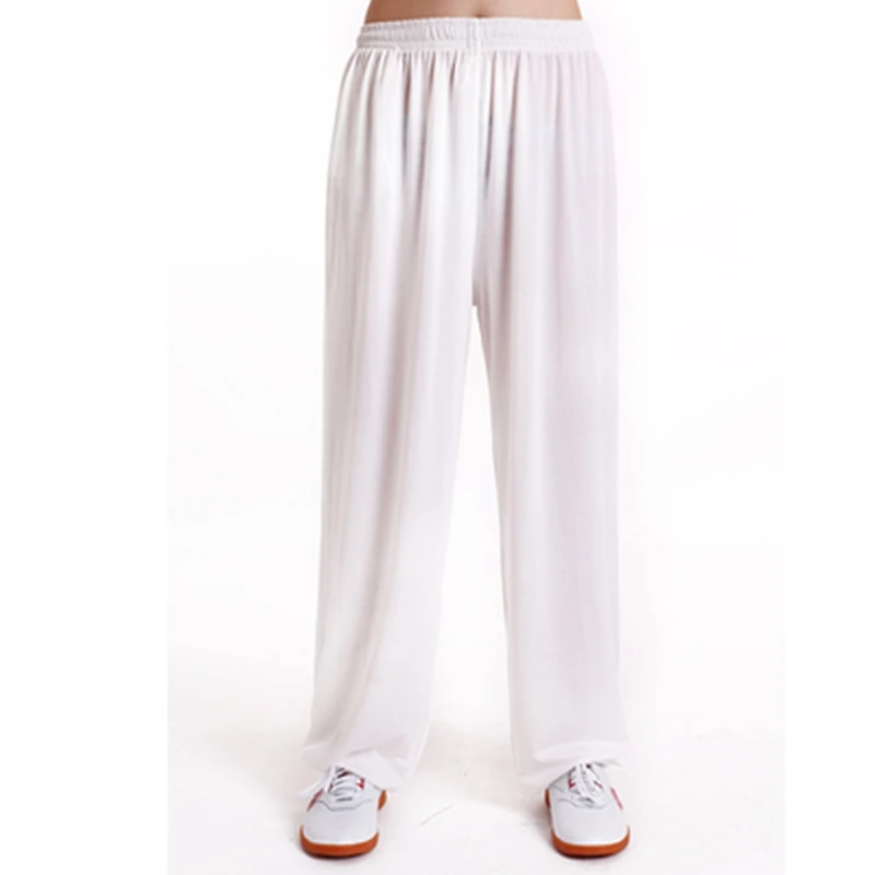 Штаны Для Йоги Tai Chi новые штаны из ледяного шелка для занятий боевыми войсками