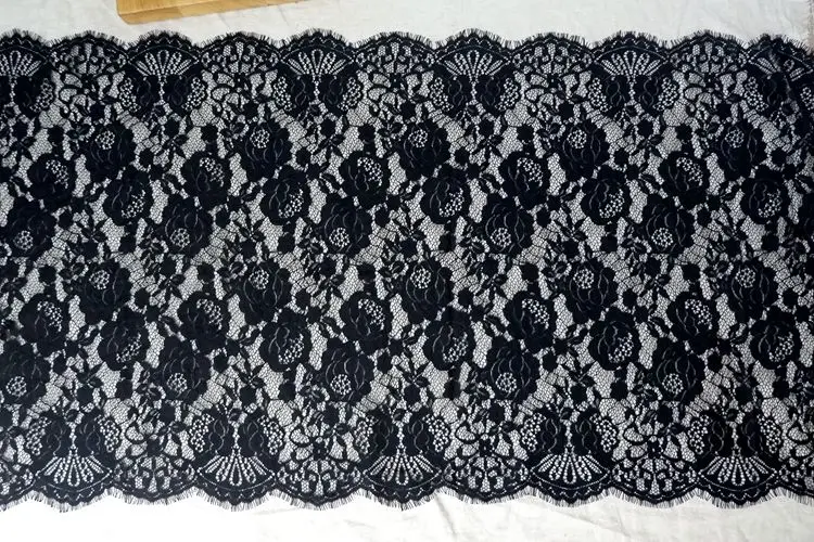 Тонкий кружевной цветок из газа с пустотами длиной 3 метра для одежды и свадебных аксессуаров в стиле DIY.