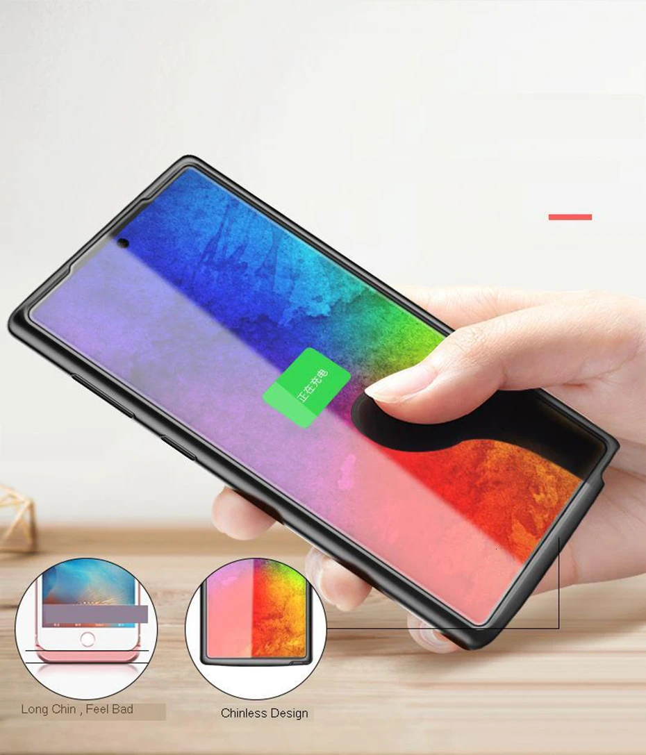 6000 мАч чехол для зарядного устройства для samsung Galaxy Note 10 10 Plus ультра тонкий чехол для аккумулятора s power Bank чехол для зарядного устройства