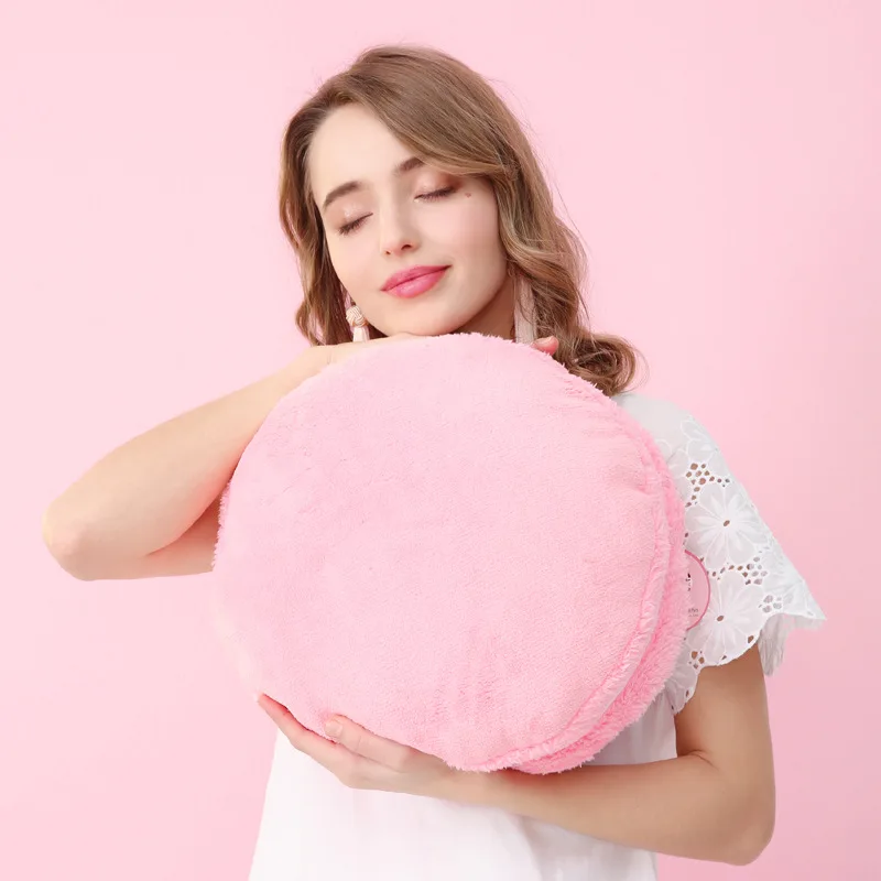 Подушка &quotмакарон&quot macaroon круглая белая красная желтая синяя зеленая подушка