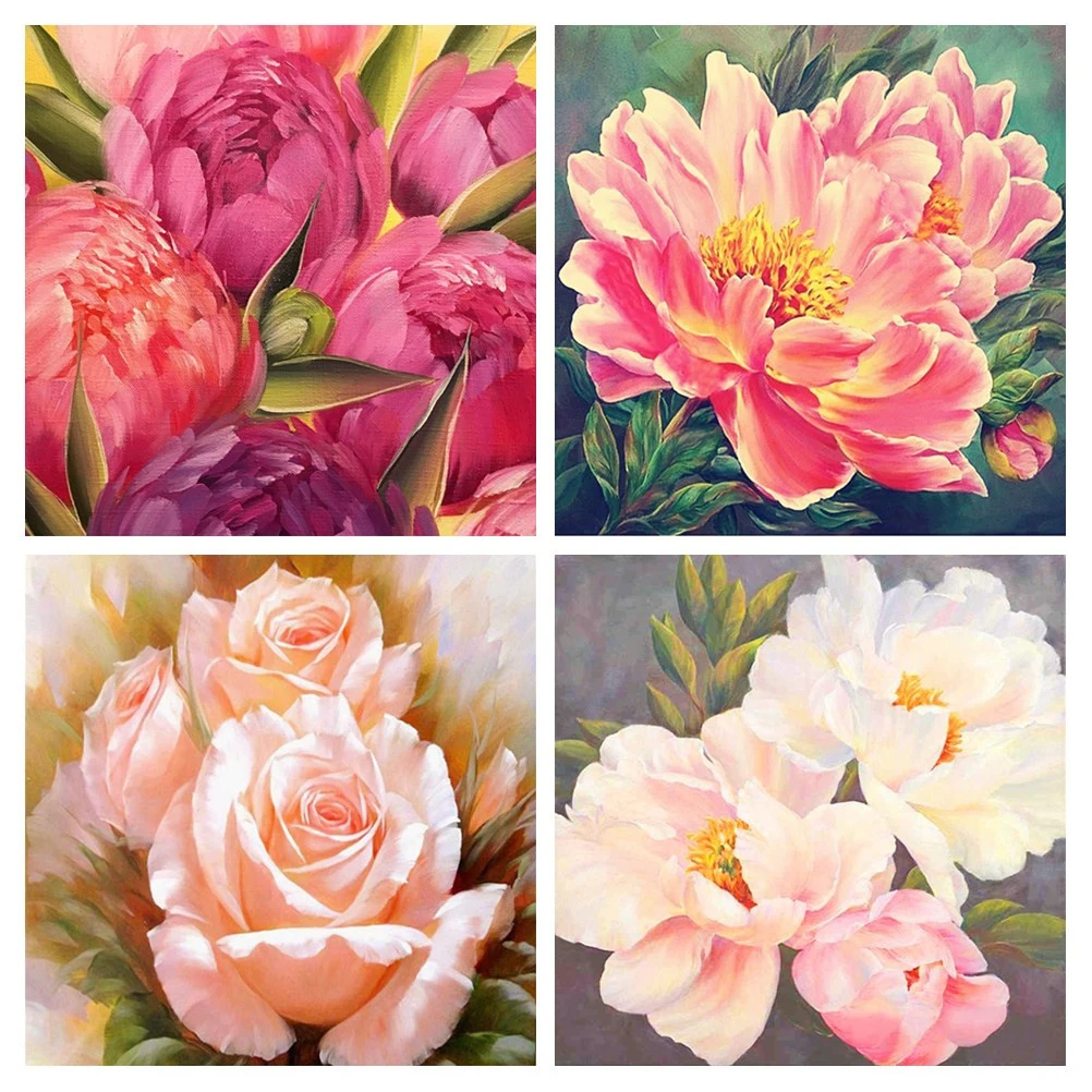 Набор для алмазной живописи с цветами тюльпана 5D сделай сам вышивка крестиком