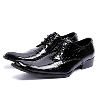 new man british style personality pointed lace mens shoes fashion large size high heel leather