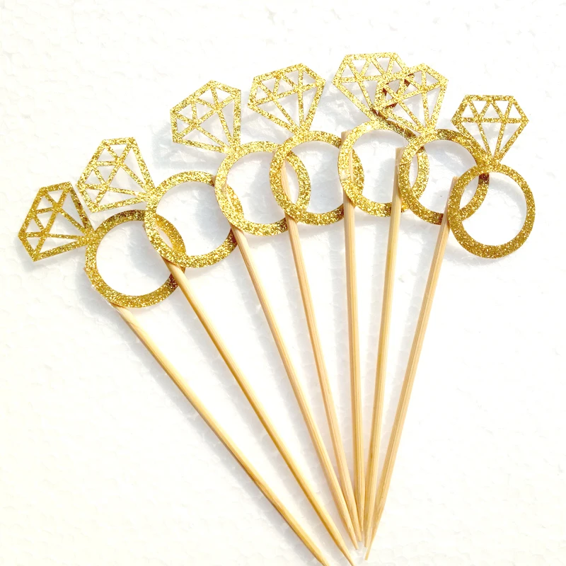 10 шт./упак. золотистого/серебристого/черного цвета с блестящими