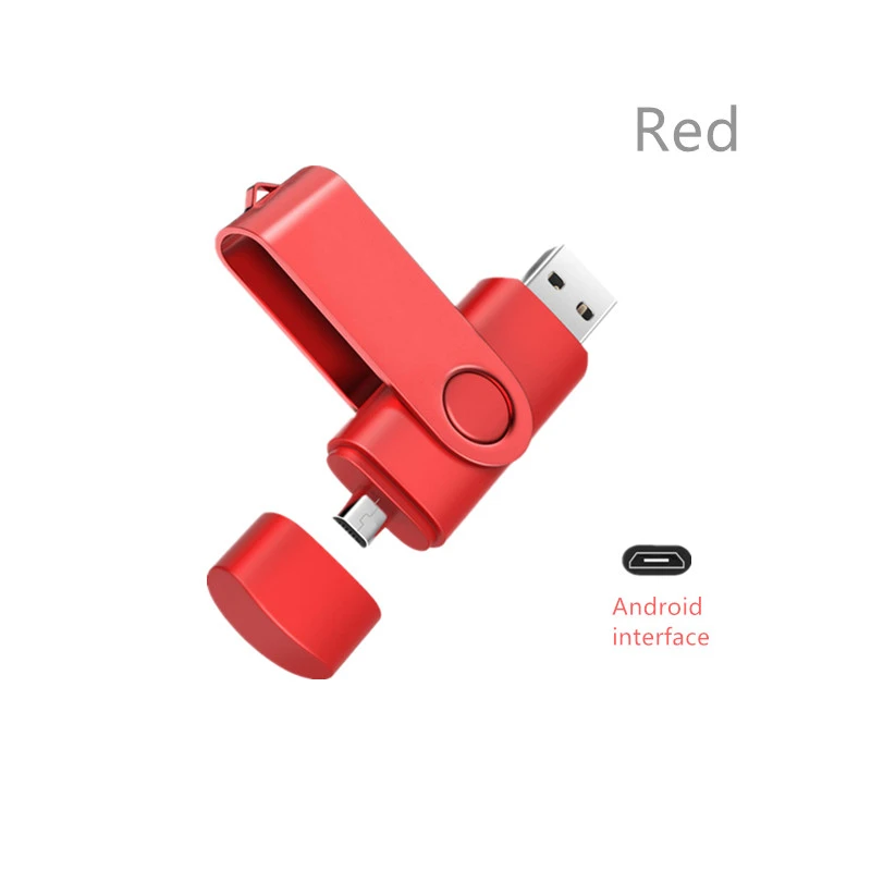 OTG USB флеш накопитель для Android смартфон 2 в 1 высокая скорость 8 ГБ 16 32 64 128 USB|USB